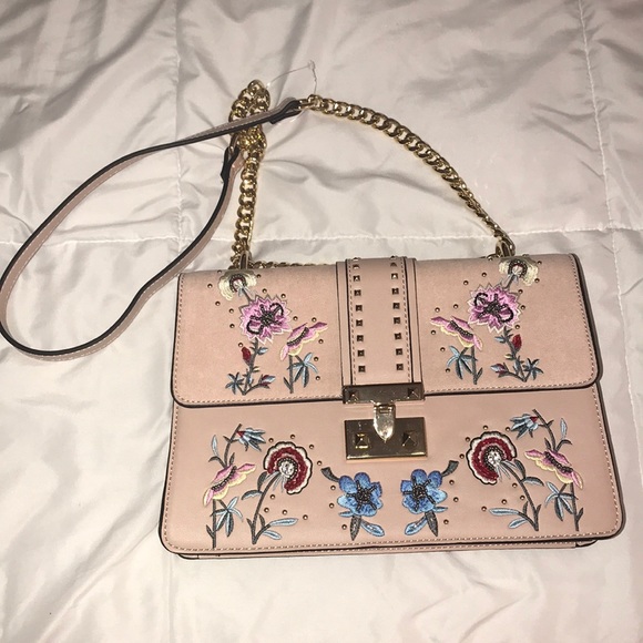 topshop embroidered bag